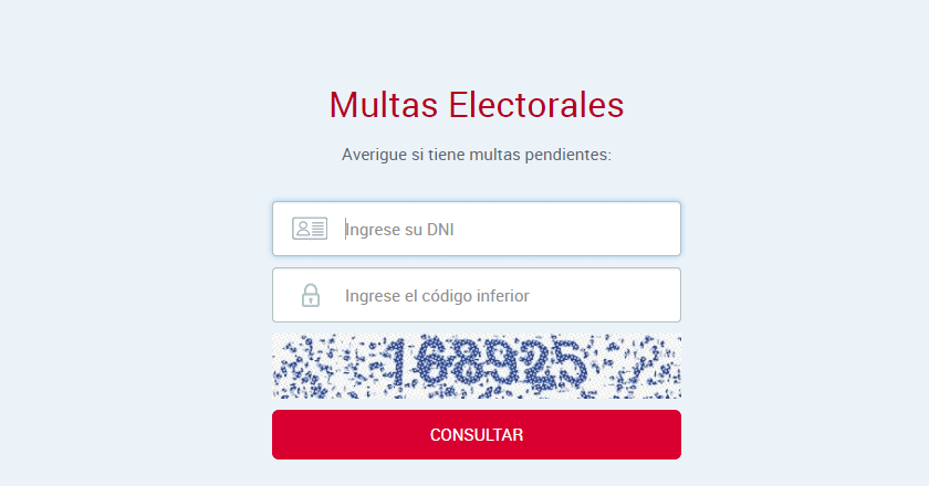 Revisa multa electoral con tu DNI Cómo saber si tengo multas electorales